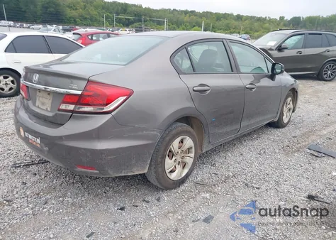 2013 Honda Civic Lx из США, поврежденный, VIN 19XFB2F53DE035048